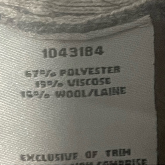 Catherine Malandrino one button cardi soft heavy wool blend size large grey - Picture 5 of 8